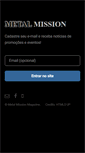 Mobile Screenshot of metalmission.com